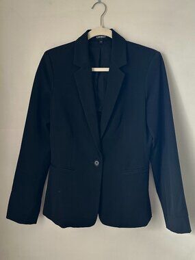 Express Fitted Black Blazer